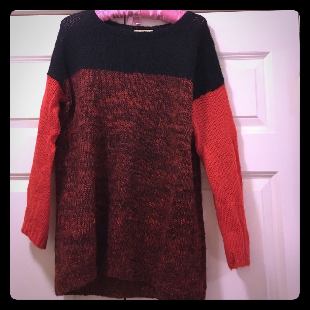 Whistles black and red sweater. Size 2. EUC.